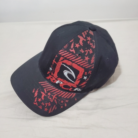 Rip Curl Red & Black Signature Cap Hat